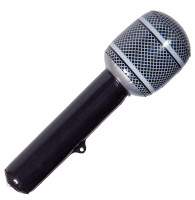 Uppblåsbar mikrofon 31cm