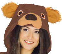 Voorvertoning: Berenpak Kostuum voor Volwassenen – Bruine Kigurumi Onesie