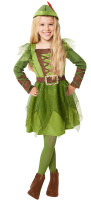 Vorschau: Peter Pan Mädchen Kostüm