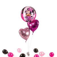 Vorschau: XL Heliumballon in der Box 3-teiliges Set Minnie forever