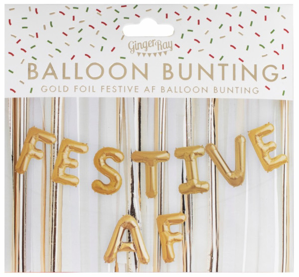 Festive AF Folienballongirlande 3