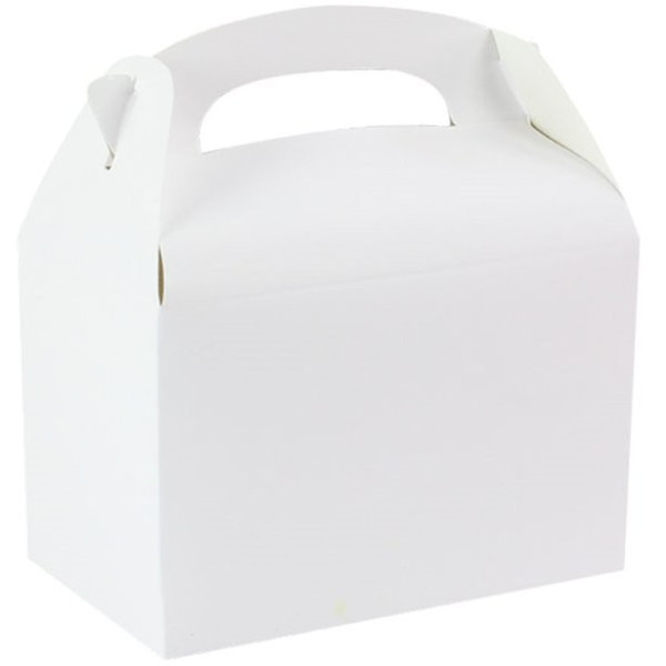 Gift box rectangular white 15cm