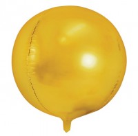 Orbz Ballon Partylover gold 40cm