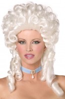 White Antoinette wig