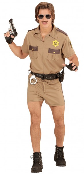 Costume da uomo della polizia della California 4