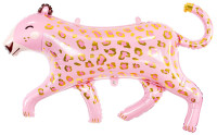 Anteprima: Palloncino foil rosa leopardo 1,14 m