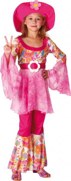 Hippie diva child costume