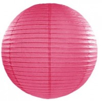 Paperlamp rosa 35cm