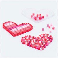 Preview: Fuse beads set heart