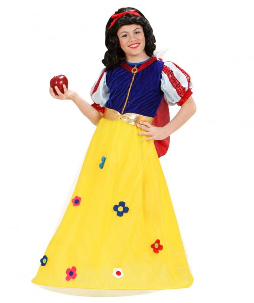 Snow white fairy tale dress for children