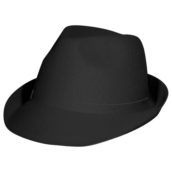Sombrero fedora Benny negro