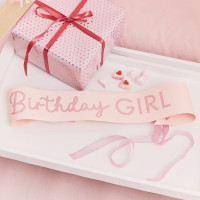 Preview: Pamper Party Birthday sash 65cm