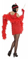 Preview: 20s Charleston dancer ladies costume red
