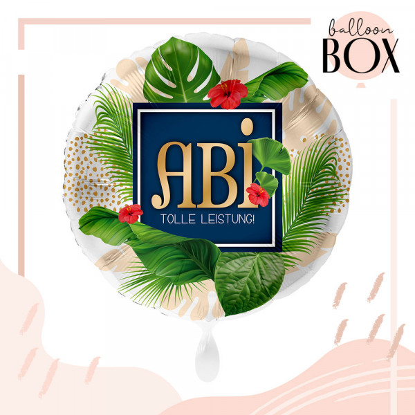 Balloha Geschenkbox DIY Abitur botanical XL