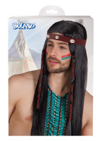 Preview: Indian feather headband wig