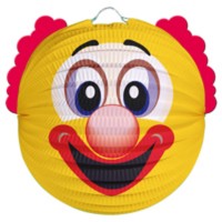 Oversigt: Clown lampion 22cm