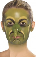 Voorvertoning: Heksen make-up set Inclusief neus