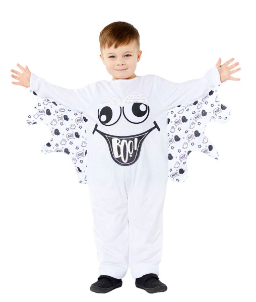 Boo ghost costume for kids