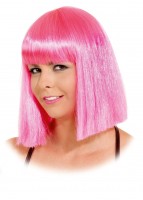 Pink Long Bob Wig Premium