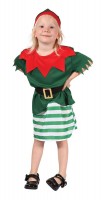 Preview: Little Christmas elf child costume