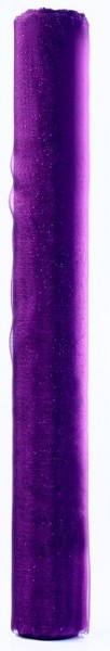 Glitter Organza Daphne violet 9m x 36cm 3