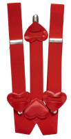 Preview: Red suspenders in heart shape