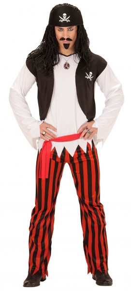 Publicly dangerous pirate Johnny men's costume