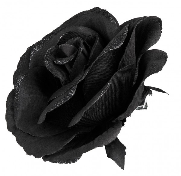 Black Rose Haarclip 2