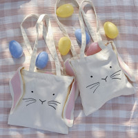 Anteprima: Divertente borsa in tessuto con coniglietto