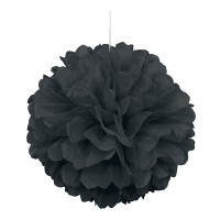 Black And White Party Fluffy Pompon 40cm