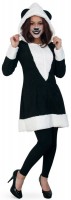 Vista previa: Lindo disfraz de panda Yu Di para mujer