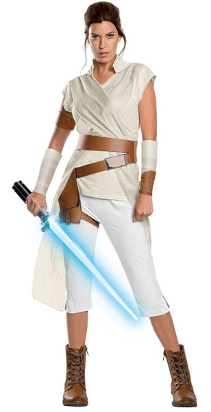 Star Wars Rey EP IX kostume til kvinder