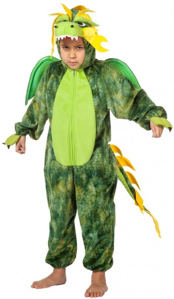 Kinder Dragon kostuum groen