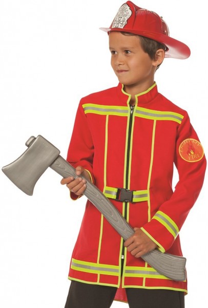 Feuerwehr Kinderjacke Rot