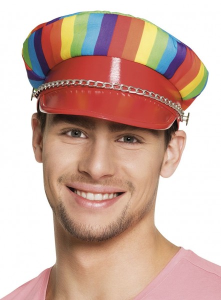 Regenbogen Toleranz Mütze
