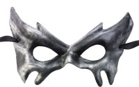 Oversigt: Ædel sølv Halloween-maske