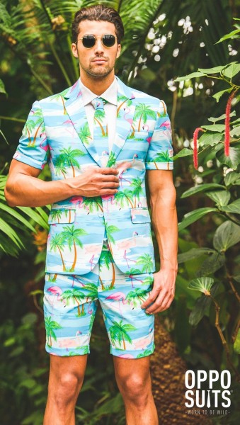 OppoSuits Sommer Anzug Flaminguy 3