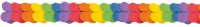 Guirnalda de papel arcoíris 3.65m