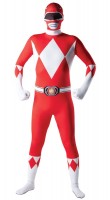 Red Power Ranger morphsuit for men