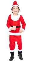 Vista previa: Disfraz de Papá Noel pequeño para niño