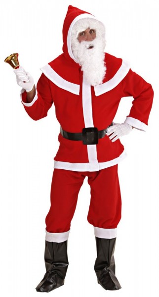 Flannel Santa Claus kostume 3