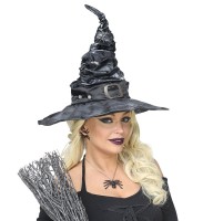 Aperçu: Chapeau de sorcière noir Xantha