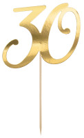 Vorschau: Golden 30th Tortentopper 20,5cm