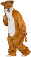 Preview: Plush fox jumpsuit unisex costume