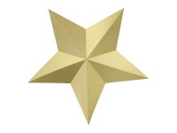 Vorschau: 6 goldene DIY Hängedeko Sterne