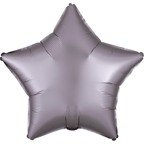 Balon Satynowy Gwiazda Fioletowy 43cm