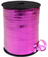 Holographic gift ribbon pink 228m