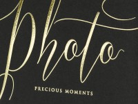 Förhandsgranskning: Fotoalbum Precious Moments svart