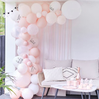 Romantic Pearl XX-piece balloon garland