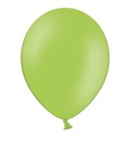 Preview: 50 party star balloons apple green 23cm